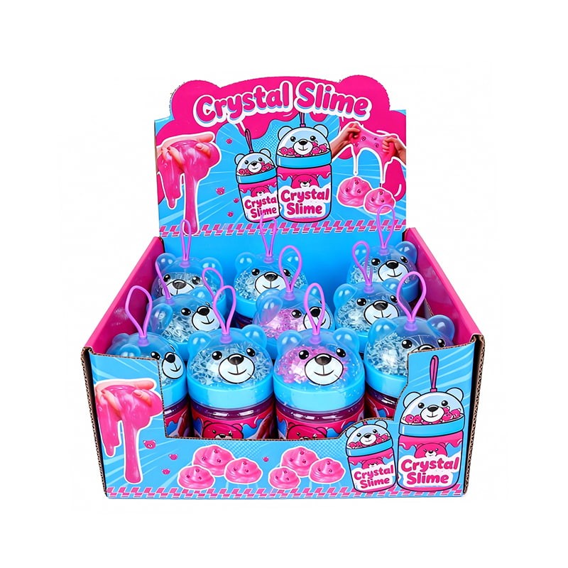 SLM-1003 Slime de Oso Cristal con Gemas