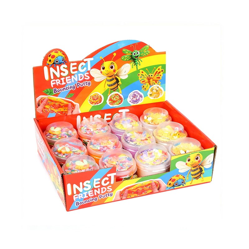 NT-4001 Masilla Amigos Insectos de 12 piezas
