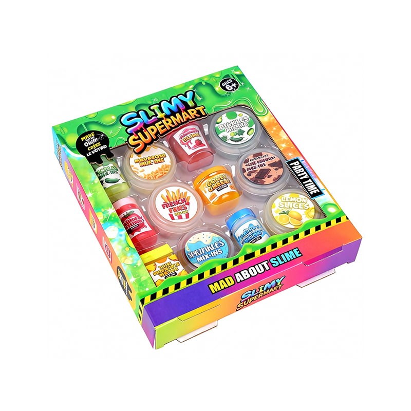 DIY-T30001 Kit de Fiesta de Slime con Limón y Chispas