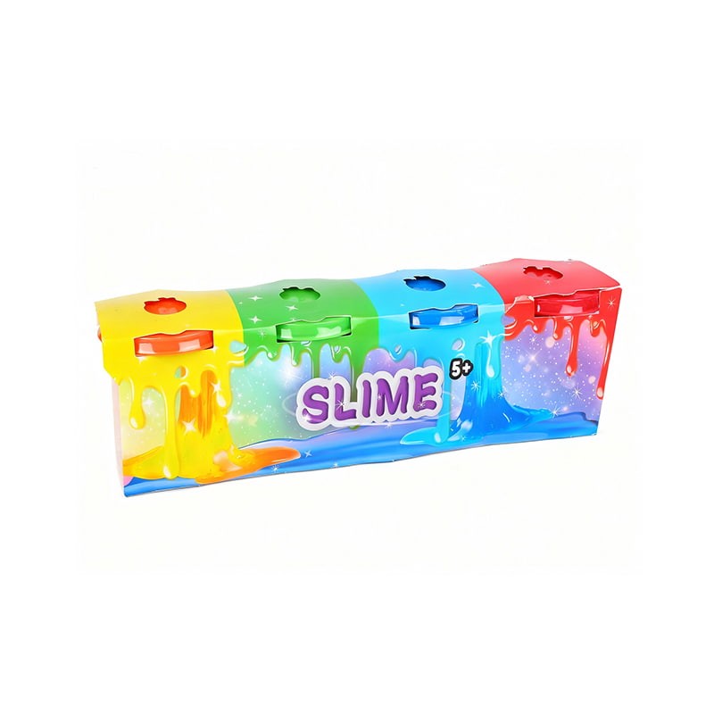 SLM-1007 Slime Cristal Arcoíris DIY de 6 piezas