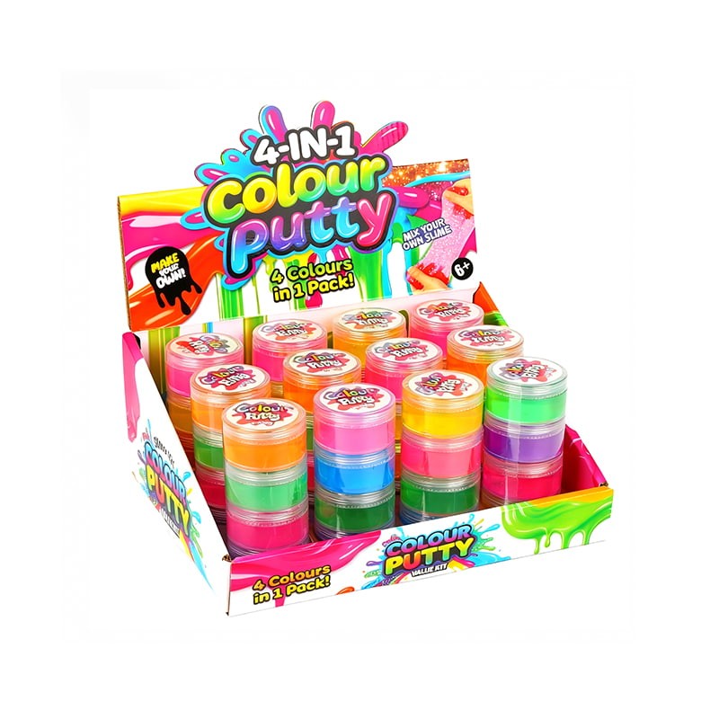 SLM-1008 Slime de Masilla de Color 4 en 1