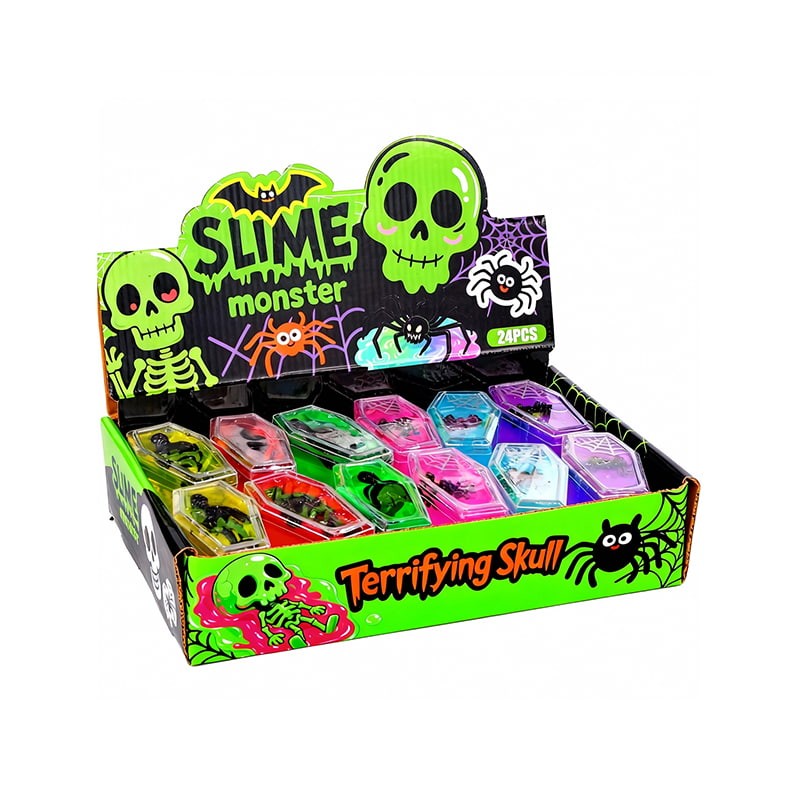 SLM-1012 Slime de Calavera Terrorífica de 6 piezas