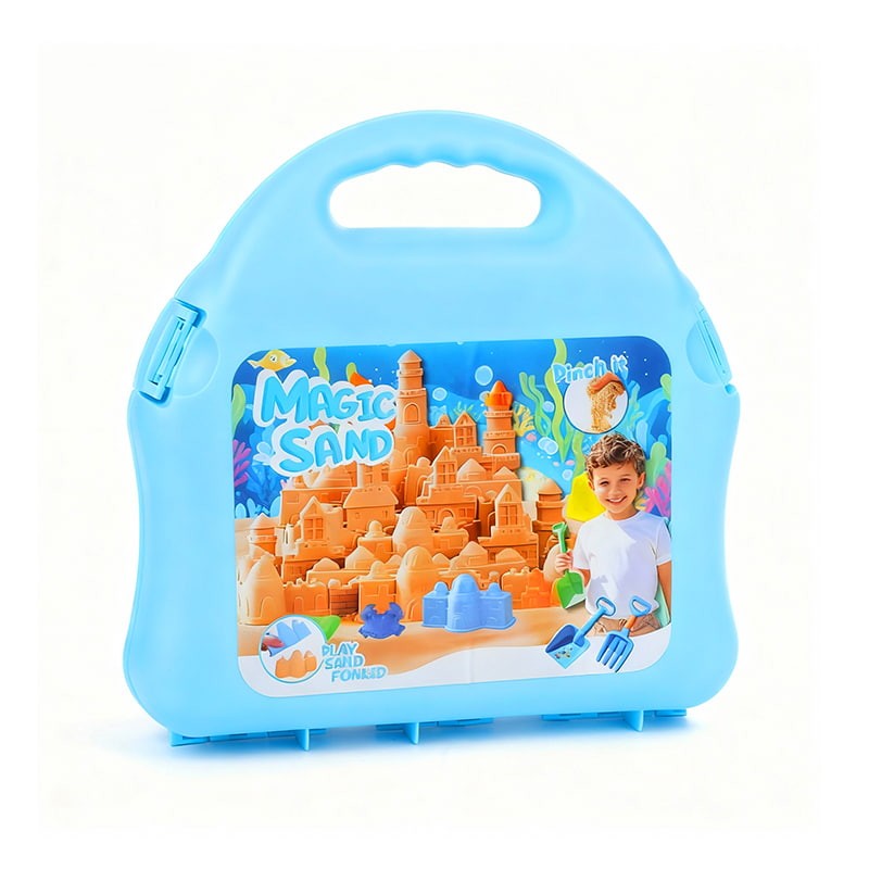 DLS-7005 Set de Arena Cinética Castillo para Niños y Niñas