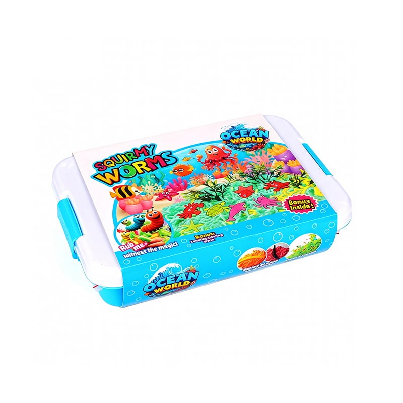 LDD-8001 Set de Juego de Gusanos Flexibles del Océano